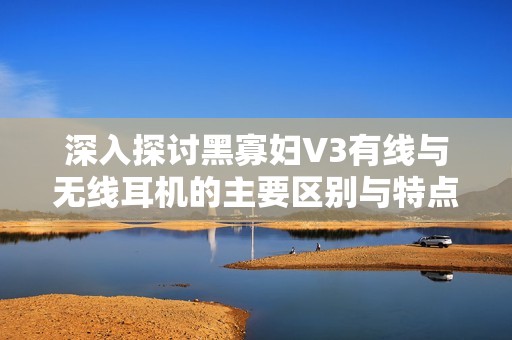 深入探讨黑寡妇V3有线与无线耳机的主要区别与特点