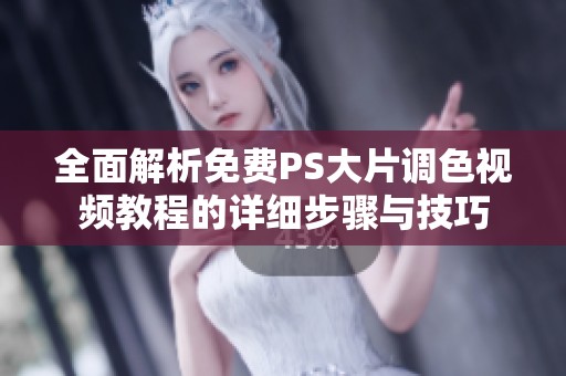 全面解析免费PS大片调色视频教程的详细步骤与技巧