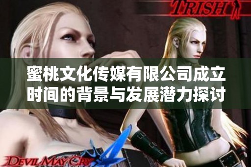 蜜桃文化传媒有限公司成立时间的背景与发展潜力探讨