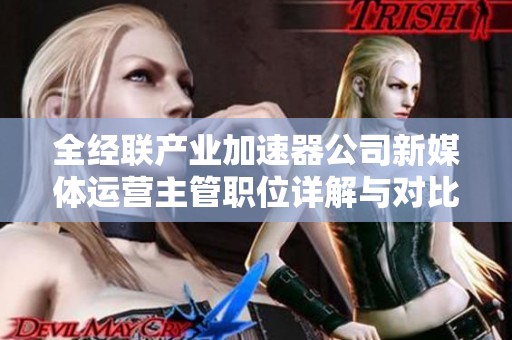 全经联产业加速器公司新媒体运营主管职位详解与对比分析