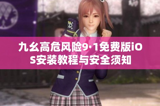 九幺高危风险9·1免费版iOS安装教程与安全须知