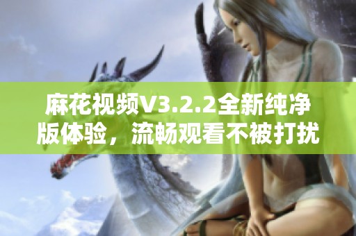 麻花视频V3.2.2全新纯净版体验，流畅观看不被打扰
