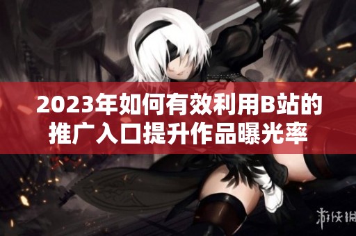 2023年如何有效利用B站的推广入口提升作品曝光率