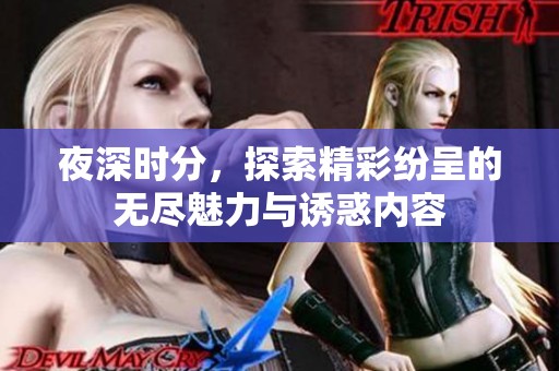 夜深时分，探索精彩纷呈的无尽魅力与诱惑内容