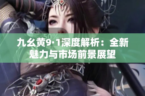 九幺黄9·1深度解析：全新魅力与市场前景展望