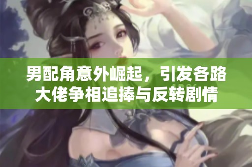 男配角意外崛起，引发各路大佬争相追捧与反转剧情