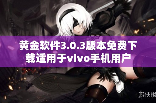 黄金软件3.0.3版本免费下载适用于vivo手机用户