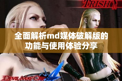 全面解析md媒体破解版的功能与使用体验分享
