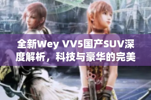 全新Wey VV5国产SUV深度解析，科技与豪华的完美结合