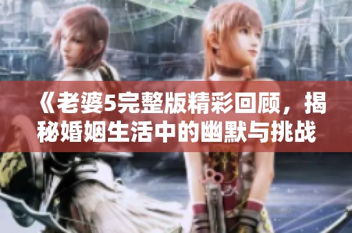 《老婆5完整版精彩回顾，揭秘婚姻生活中的幽默与挑战》