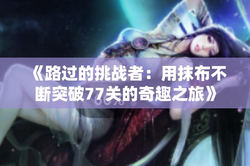 《路过的挑战者：用抹布不断突破77关的奇趣之旅》