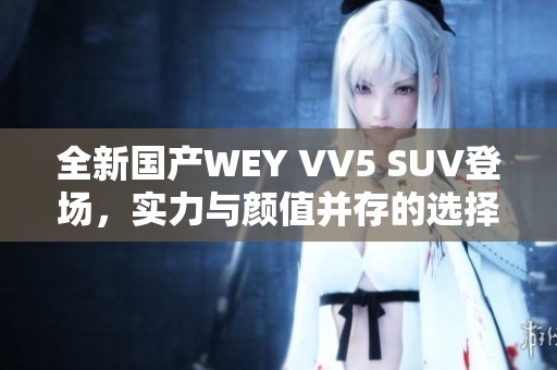 全新国产WEY VV5 SUV登场，实力与颜值并存的选择