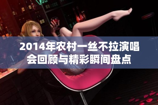 2014年农村一丝不拉演唱会回顾与精彩瞬间盘点