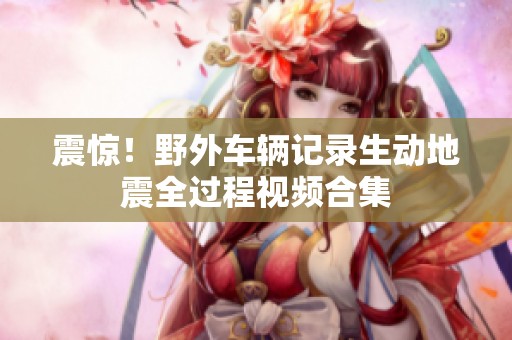 震惊！野外车辆记录生动地震全过程视频合集
