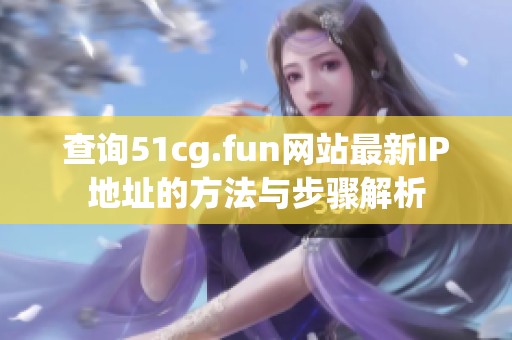 查询51cg.fun网站最新IP地址的方法与步骤解析