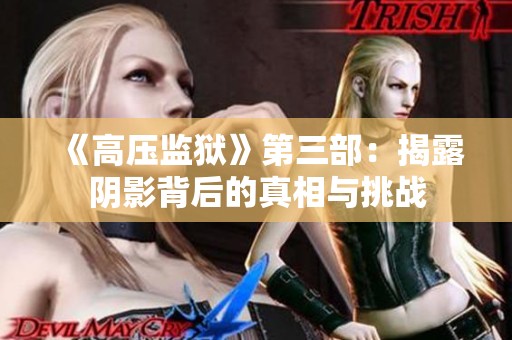 《高压监狱》第三部：揭露阴影背后的真相与挑战