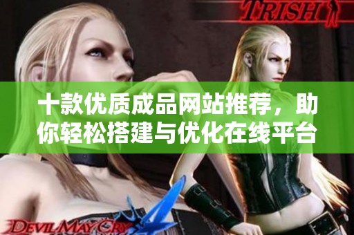 十款优质成品网站推荐，助你轻松搭建与优化在线平台