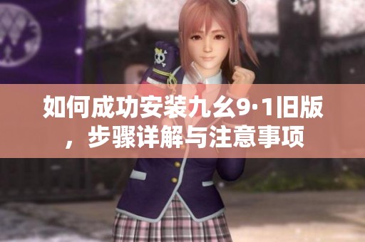 如何成功安装九幺9·1旧版，步骤详解与注意事项