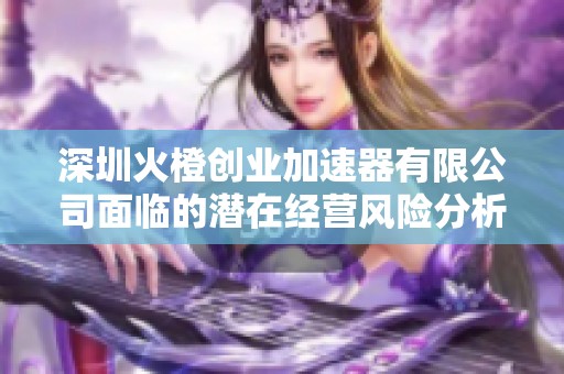 深圳火橙创业加速器有限公司面临的潜在经营风险分析