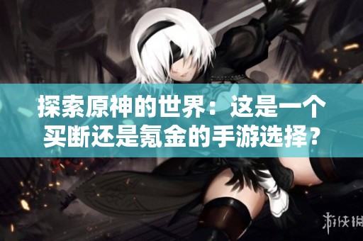 探索原神的世界：这是一个买断还是氪金的手游选择？