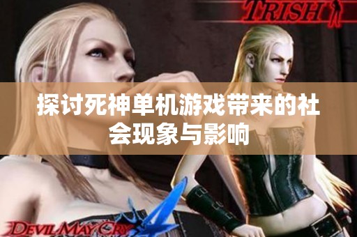 探讨死神单机游戏带来的社会现象与影响