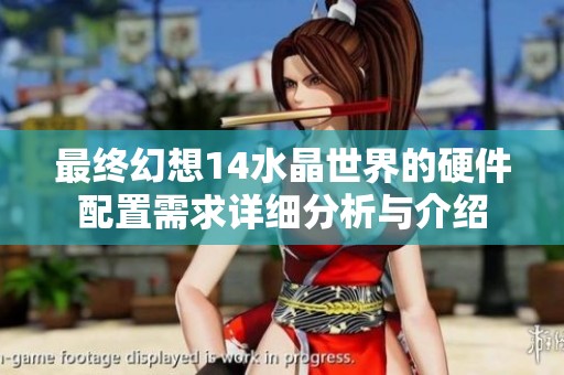最终幻想14水晶世界的硬件配置需求详细分析与介绍