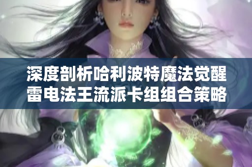 深度剖析哈利波特魔法觉醒雷电法王流派卡组组合策略