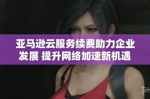 亚马逊云服务续费助力企业发展 提升网络加速新机遇