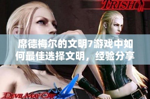 席德梅尔的文明7游戏中如何最佳选择文明，经验分享与技巧探讨