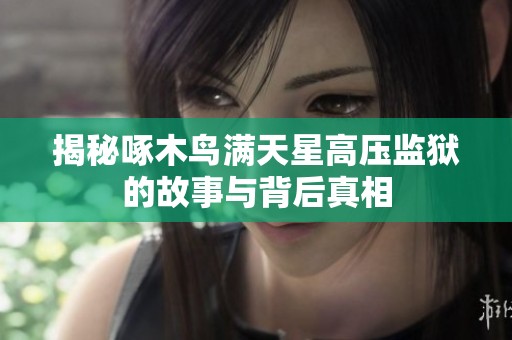 揭秘啄木鸟满天星高压监狱的故事与背后真相