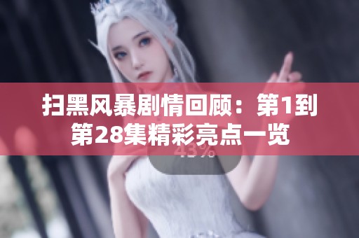 扫黑风暴剧情回顾：第1到第28集精彩亮点一览