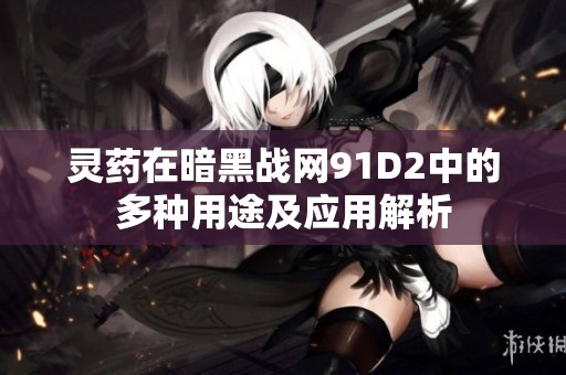 灵药在暗黑战网91D2中的多种用途及应用解析