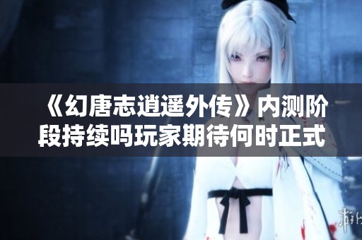 《幻唐志逍遥外传》内测阶段持续吗玩家期待何时正式上线