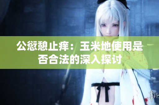 公愆憩止痒：玉米地使用是否合法的深入探讨