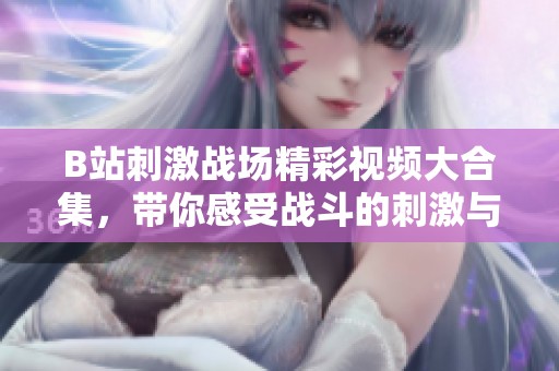 B站刺激战场精彩视频大合集，带你感受战斗的刺激与乐趣