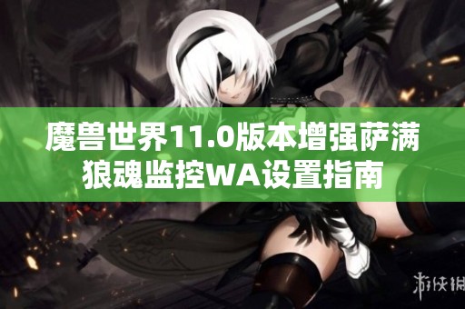 魔兽世界11.0版本增强萨满狼魂监控WA设置指南