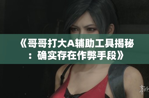 《哥哥打大A辅助工具揭秘：确实存在作弊手段》