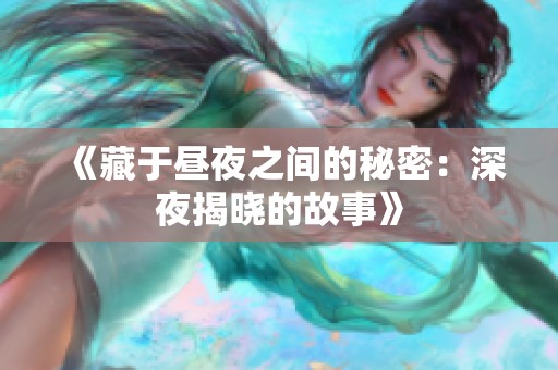 《藏于昼夜之间的秘密：深夜揭晓的故事》