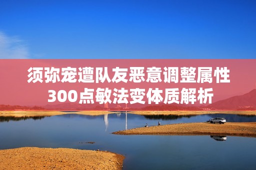 须弥宠遭队友恶意调整属性 300点敏法变体质解析