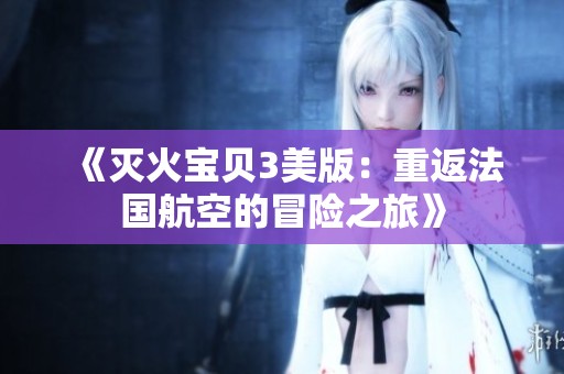 《灭火宝贝3美版：重返法国航空的冒险之旅》