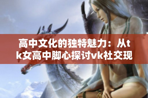高中文化的独特魅力：从tk女高中脚心探讨vk社交现象