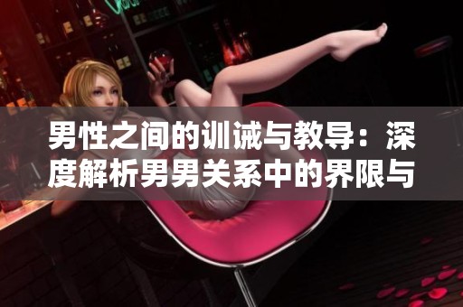 男性之间的训诫与教导：深度解析男男关系中的界限与责任
